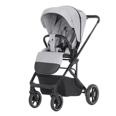 Прогулочная коляска Carrello Alfa BF CRL-5508 Feather Grey светло-серая, реверсивный блок фото 11