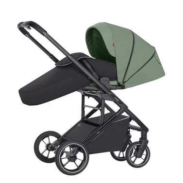 Прогулочная коляска Carrello Alfa BF CRL-5508 Sea Green зеленая, реверсивный блок