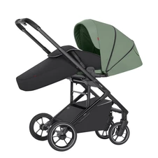 Прогулочная коляска Carrello Alfa BF CRL-5508 Sea Green зеленая, реверсивный блок