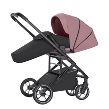 Прогулочная коляска Carrello Alfa BF CRL-5508 Rouge Pink розовая, реверсивный блок