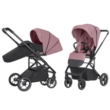 Прогулочная коляска Carrello Alfa BF CRL-5508 Rouge Pink розовая, реверсивный блок купить