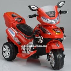 Детский мотоцикл на аккумуляторе M 0563, красный