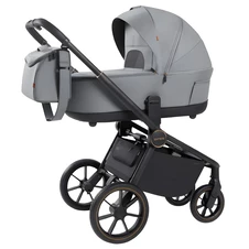 Универсальная коляска 3 в 1 Carrello Epica CRL-8511 Silver Grey 2025 светло-серая