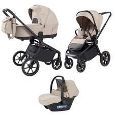 Универсальная коляска 3 в 1 Carrello Epica CRL-8511 Almond Beige 2025 бежевая фото 33