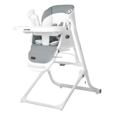 Стульчик - качели Carrello Triumph CRL-10302 Cloud Grey 3 в 1 светло-серый, пульт управления