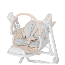 Стульчик - качели Carrello Triumph CRL-10302 Cream Beige 3 в 1 бежевый, пульт управления фото 33
