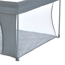 Детский манеж ME 1196 Dark Gray El Camino Swift 4 квадратный, темно-серый фото 66