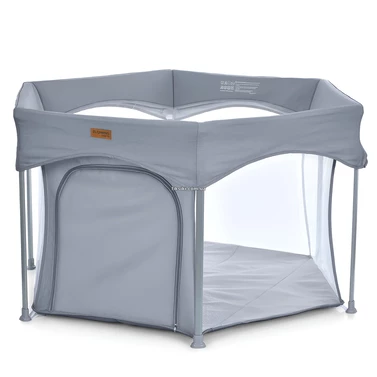 Детский манеж ME 1195 Gray El Camino Swift 6 шестиугольный, серый