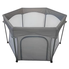 Детский манеж ME 1195 Dark Gray El Camino Swift 6 шестиугольный, темно-серый фото 11