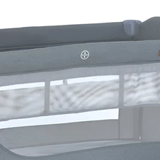 Детский манеж ME 1098 Perfect Gray El Camino Unity+ двухуровневый, серый купить