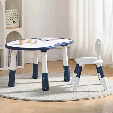 Детский столик Bambi M 6178-4 KiddyDesk синий, со стульчиком