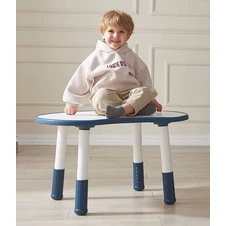 Детский столик Bambi M 6178-4 KiddyDesk синий, со стульчиком фото 11