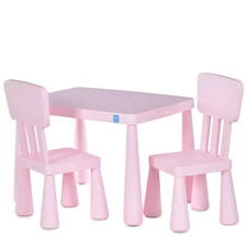 Столик с двумя стульчиками Bambi M 6176-8 KiddyDuo для девочки, розовый купить