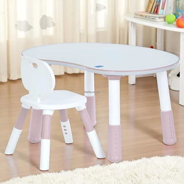 Столик и стульчик регулируемые M 6179-8 LumiKid, розовый