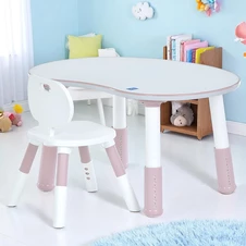 Столик и стульчик регулируемые M 6179-8 LumiKid, розовый купить