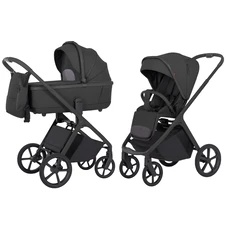 Универсальная коляска Carrello Vector CRL-6550 Magnet Black 2 в 1, черная фото 11