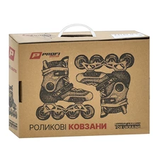 Детские раздвижные ролики A 4156-XS-OR оранжевые, размер 27-30 фото 66