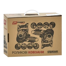 Детские ролики A 4155-L-BL раздвижные, размер 39-42, синие фото 44