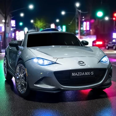 Детская машина Mazda M 5846 EBLRS-11 с четырьмя моторами, серая