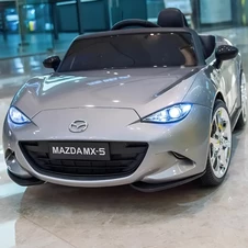 Детская машина Mazda M 5846 EBLRS-11 с четырьмя моторами, серая фото 11