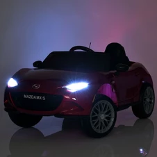 Детская машина Mazda M 5846 EBLRS-11 с четырьмя моторами, серая фото 14
