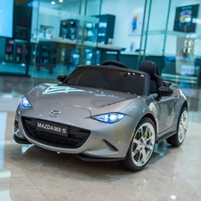 Детская машина Mazda M 5846 EBLRS-11 с четырьмя моторами, серая фото 66