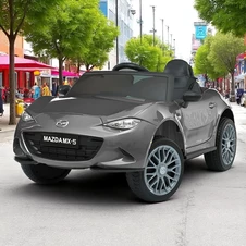 Детская машина Mazda M 5846 EBLRS-11 с четырьмя моторами, серая фото 99