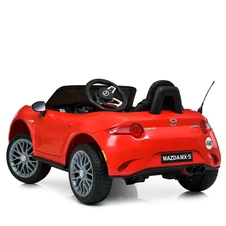 Детская машина Mazda M 5846 EBLRS-3 с четырьмя моторами, красная фото 13