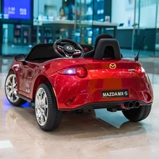 Детская машина Mazda M 5846 EBLRS-3 с четырьмя моторами, красная фото 33