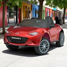 Детская машина Mazda M 5846 EBLRS-3 с четырьмя моторами, красная фото 55