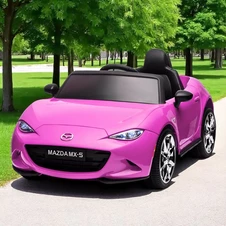 Лицензионная детская машина M 5846 EBLR-8 Mazda, розовая