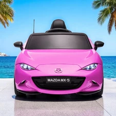 Лицензионная детская машина M 5846 EBLR-8 Mazda, розовая фото 11