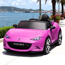 Лицензионная детская машина M 5846 EBLR-8 Mazda, розовая купить