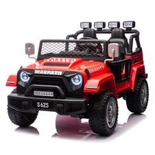 Детский джип на аккумуляторе M 6108 EBLR-3 (24V) красный, двухместный фото 16
