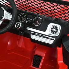 Детский джип на аккумуляторе M 6108 EBLR-3 (24V) красный, двухместный фото 14