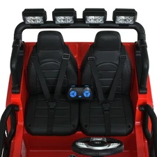 Детский джип на аккумуляторе M 6108 EBLR-3 (24V) красный, двухместный фото 18