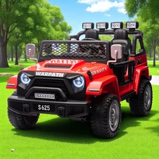Детский джип на аккумуляторе M 6108 EBLR-3 (24V) красный, двухместный фото 33