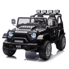 Детский джип на аккумуляторе M 6108 EBLR-2 (24V) черный, двухместный фото 66