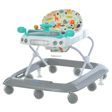 Детские ходунки M 6061-11-4 Bambi, музыка, свет, серо-голубые