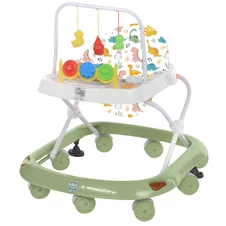 Детские ходунки Bambi M 0541 C-12 зеленые, дуга с подвесками