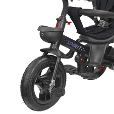 Трехколесный велосипед с ручкой Tilly Spirit T-3811 Black черный фото 11
