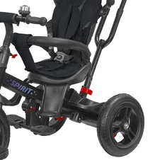 Трехколесный велосипед с ручкой Tilly Spirit T-3811 Black черный фото 44