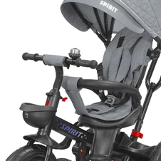 Трехколесный велосипед с ручкой Tilly Spirit T-3811 Grey серый фото 33