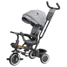 Трехколесный велосипед Tilly Magnum T-3814 Grey серый, родительская ручка