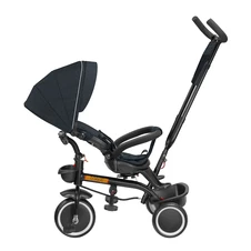 Трехколесный велосипед Tilly Magnum T-3814 Black с родительской ручкой, черный купить