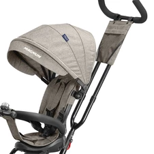 Трехколесный велосипед Tilly Magnum T-3814 Beige с родительской ручкой, бежевый фото 44