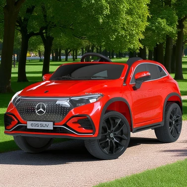 Детская машина на аккумуляторе M 6161 EBLR-3 красная, Mercedes