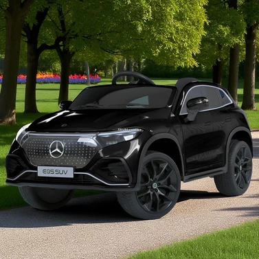 Детская машина на аккумуляторе M 6161 EBLR-2 черная, Mercedes
