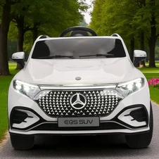 Лицензионная детская машина M 6161 EBLR-1 Mercedes, мягкое сиденье, белая купить