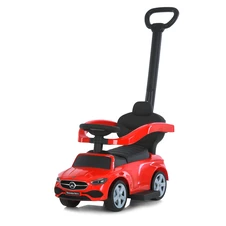 Детская каталка - толокар 668 L-3 с ручкой красная, Mercedes купить